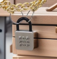 Vente chaude usine : Cadenas à code numérique sans clé pour classeur Atom, 10 chiffres, ou 8 chiffres