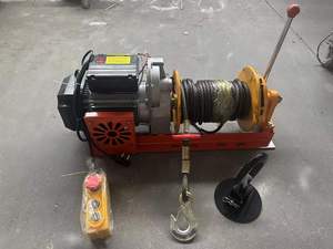 China's Hot Selling Portable 1T Wire Rope <strong>Winch</strong> Small Site Hoist - Product Image 5