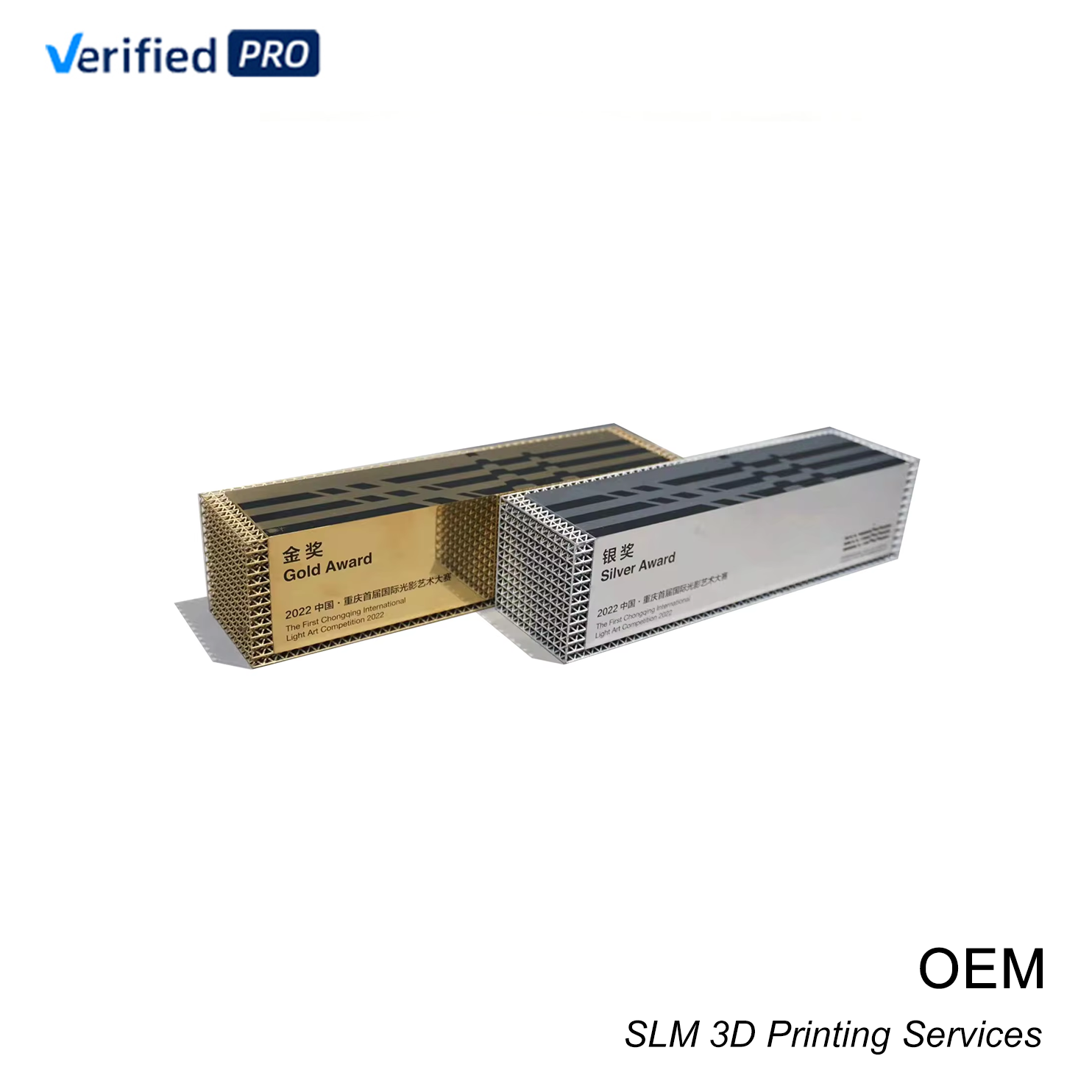 SLM Metal 3D Printing Service for Aluminum Stainless Steel Surface Plating 3-7 Days Time Prototyping Functional Prototypes