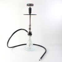 Haute qualité personnalisable usine en gros Portable narguilé tête Shisha bols Silicone + verre + métal cristal laque