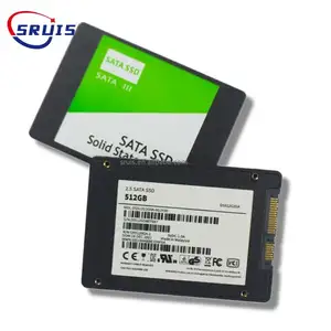 Portable Black HD SSD External Hard Disk 64GB to 1TB SATA 3.0 Interface Internal 3D NAND TLC 6Gb/s Interface Plastic Shell