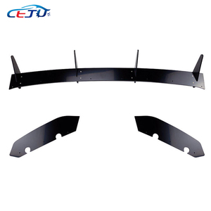 Accessori auto paraurti posteriore Spoiler protezione diffusore labbro rivestimento per sedile <span class=keywords><strong>Leon</strong></span> Hatchback MK3 2013 2014 2015 2016 - Product Image 2