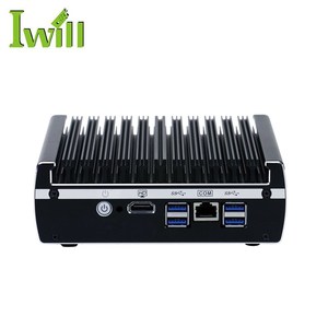 Pfsense router N13 barebone i3 7100U sin ventilador AES-NI micro <span class=keywords><strong>firewall</strong></span> aparato con 6 Intel gigabit lan - Product Image 3