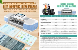 Máy cắt bảo vệ màn hình không giới hạn-Độ chính xác 0.01mm cho phim Hydrogel/PET/TPU, 50k + mẫu, điều khiển Wifi/ứng dụng - Product Image 6