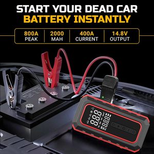 6-in-1 Jump Starter With Blowing Air <strong>Battery</strong> <strong>Booster</strong> With Tyre Inflator Tire Pressure Monitor Power Bank Emergency Light ,CE ODM - Product Image 4