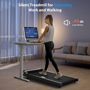 Lfly Tapis de marche Tapis roulant avec inclinaison manuelle Utilisation domestique Inclinaison sous le bureau Tapis de course <span class=keywords><strong>Walkingpad</strong></span> Exercice Tapis de course pour bureau - Product Image 4