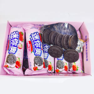 Vente en gros de <span class=keywords><strong>mini</strong></span> biscuits sandwich et biscuits aux saveurs de crème glacée au <span class=keywords><strong>chocolat</strong></span>/<span class=keywords><strong>vanille</strong></span> 38 g/sac - Product Image 5