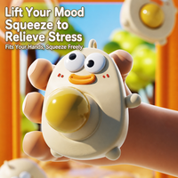 Jouet anti-stress à bulles à presser en forme d'œuf, décoration de bureau souple, ornement sensoriel, cadeau pour enfants et adultes