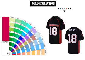 Maillot de football américain brodé personnalisé, haute qualité, uniformes de <span class=keywords><strong>club</strong></span> et d'équipe nationale Cleveland <span class=keywords><strong>Dallas</strong></span>, vêtements de ligue cousus - Product Image 3