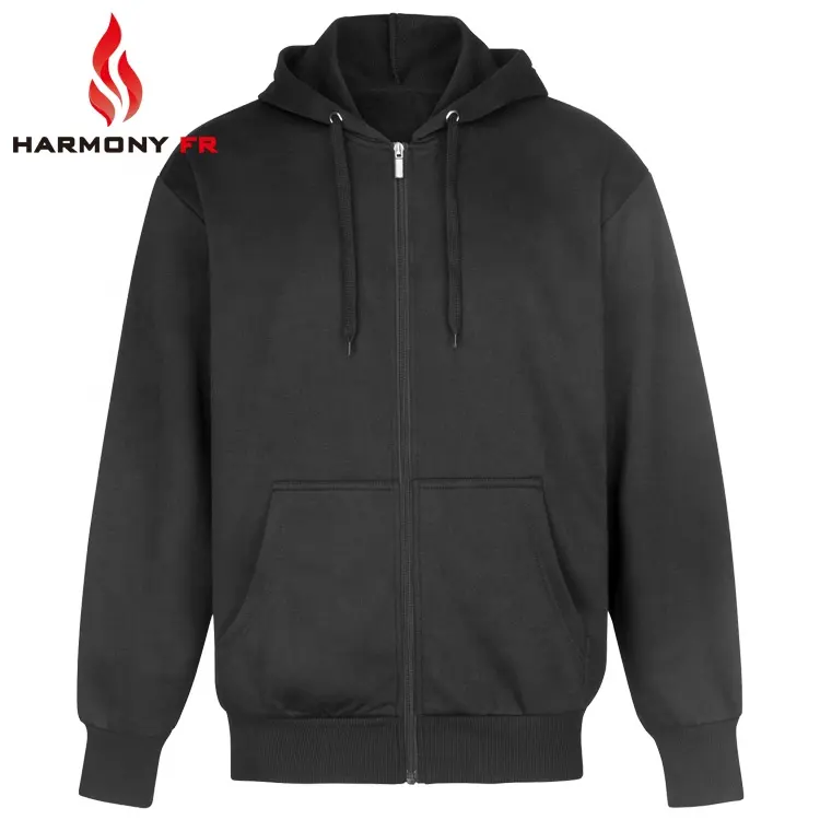 Custom NFPA2112 Fleece Flame Resistant Work Wear Hoodie