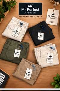 Pantalones Cargo de Algodón para Hombre con Bolsillos Laterales Utilitarios, Cintura Elástica, Corte Relajado, Costuras Duraderas y Estilo Moderno para el Día a Día - Product Image 3
