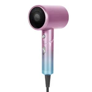 2000W alta velocidade profissional portátil dobrável Ionic cabelo secador de cabelo com difusor Travel Salon casa dobrável secador de cabelo