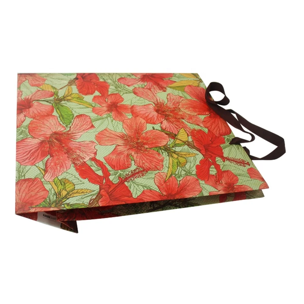 Китай, оптовая продажа, красивая модная бумажная косметичка глянцевого цвета, сумки для покупок на заказ