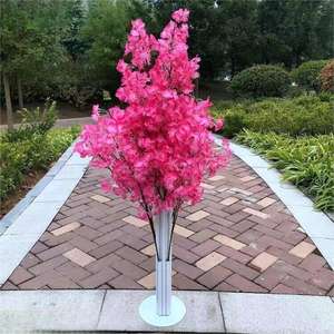 ต้นซากุระประดิษฐ์ วัสดุผ้าไหมคุณภาพสูง หลายสี ตกแต่งภายในและภายนอกอาคาร ดอกไม้สวยงาม - Product Image 6