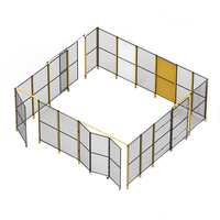 Factory Warehouse Robot Industrial Protective Fence Heavy Machinery Robotic Welding Safety Fencing