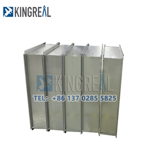 Venta caliente UAE KINGREAL HVAC Conducto de aire Amortiguador de incendios Marco Máquina formadora de rollos Máquina amortiguadora de incendios motorizada - Product Image 5