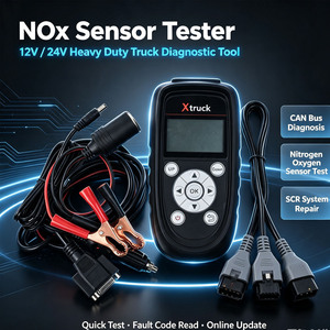 Xtruck เครื่องทดสอบเซ็นเซอร์ Y005 NOx เครื่องมือวินิจฉัยปัญหารถยนต์12V 24V เครื่องตรวจจับเซ็นเซอร์ไนโตรเจนออกไซด์สำหรับซ่อมรถบรรทุกงานหนัก - Product Image 1