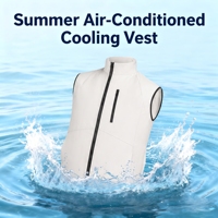 Veste de refroidissement semi-conductrice OEM personnalisée pour l'été, vêtement climatisé portable pour les travailleurs de la construction et les travailleurs en extérieur