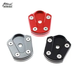Motorcycle Side Pedal Aluminum Kickstand Foot Side Stand Enlarge Extension Pad Support Plate For Primavera Sprint LX150