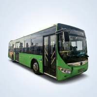 Bus urbain diesel d'occasion de 12 m, 23-44 places |   Bus de transport urbain LHD |   Porte double reconditionnée à plancher bas pour l'exportation