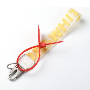 Vente flash : Porte-clés à cordon, logo populaire, porte-clés de poignet en PVC transparent, design tendance, porte-clés en gelée transparente - Product Image 4