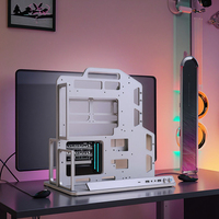 Socooler KOL Blogger Recommended SOC-AE-Y Aerometal Aluminum Mid Tower Gaming PC Case Side Panel Window EATX Support Dual