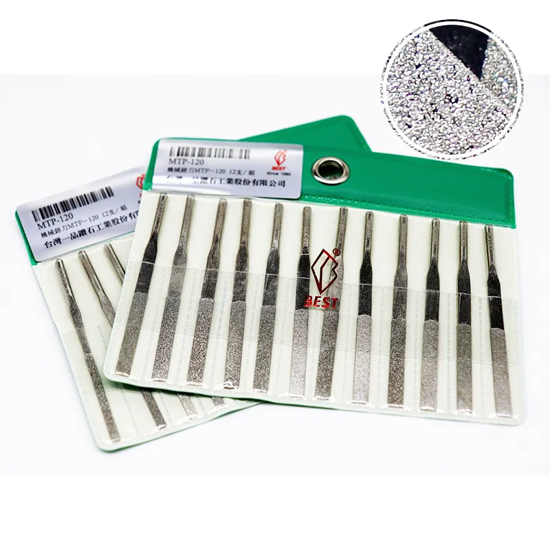 MTP-120 Pneumatic Tool File Ultrasonic File Wholesale Deburring Sharpening Saws Diamond File Tool Set Hand Tools