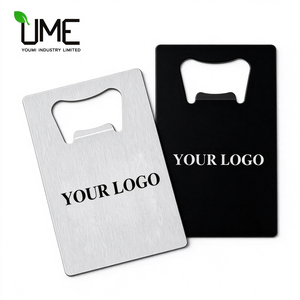 ที่เปิดขวดโลหะสแตนเลสสตีลขนาดพกพา สลักเลเซอร์โลโก้ตามสั่ง ขายส่ง - Product Image 1