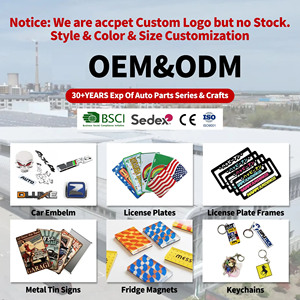 Tùy Chỉnh Chất Lượng Cao Xe Số Tấm Khung Xe Giấy Phép Tấm Khung/Chủ Bìa Giấy Phép Tấm Khung Bán Buôn - Product Image 5