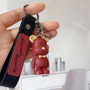 Internet Promi Nordic Violent Bear Schlüssel bund Anhänger Nette Fliege Bär Puppe Exquisite Tasche Anhänger Dekoration Geschenk Großhandel - Product Image 4