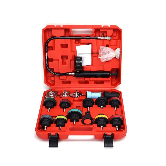 Wholesale 18-Piece Water Tank Leak Detector Automotive Cooling System Tester