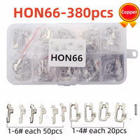 HON66 laiton plaque de verrouillage serrure Reed serrure plaquette pour Honda véhicules voiture serrure réparation accessoires 380 PCS/Lot 340 pcs/lot