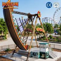 Nouvelle Conception Palpitante : Bateau Pirate en Fibre de Verre à 40 Places pour Projets Commerciaux de Parcs d'Attractions Extérieurs