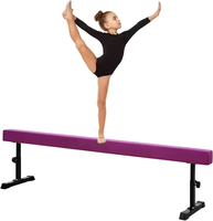 Emballage de sac de barres parallèles réglables de faisceau d'équilibre d'entraînement de gymnastique de niveau de compétition de haute qualité pour le divertissement sportif