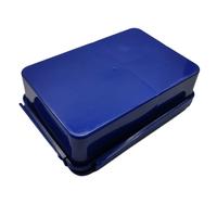 Boîte à lunch pour enfants en plastique, compartimentée, résistante au micro-ondes, anti-fuite, avec couvercle de couleur personnalisable, mini bento de rangement – Vente en gros usine