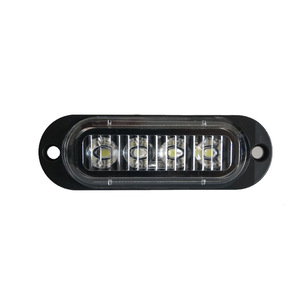 Sistemas de Iluminación Automotriz, Luz Lateral de 4 LED para Camiones, Luz de Posición para Camiones de 12-24V, Luz Universal para Camiones - Product Image 4