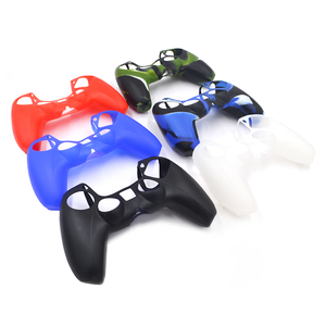 Popular <span class=keywords><strong>camuflaje</strong></span> cubierta de la caja de piel de silicona para Sony Playstation 5 PS5 <span class=keywords><strong>DualSense</strong></span> controlador - Product Image 2