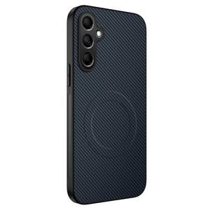 Cover di lusso in pelle di ricarica Wireless magnetica antiurto in fibra di carbonio per <span class=keywords><strong>Samsung</strong></span> A36 <span class=keywords><strong>5G</strong></span> A52 A53 A54 A55 A56 M33 M14 M54 - Product Image 1