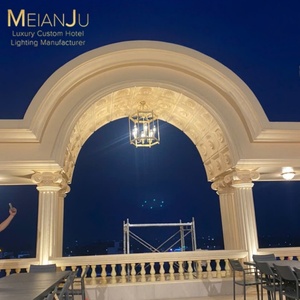 Zhongshan Moderne Pur <span class=keywords><strong>Cuivre</strong></span> Lampe Luminaires Premium Lustre Pendentif Lumière De Luxe Extérieur Étanche Éclairage Suspendu - Product Image 3