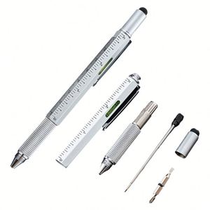 Bolígrafo Multiherramienta Multifuncional de Alta Calidad 6 en 1, Herramienta Multiusos de Metal para Hombres y Mujeres - Product Image 3