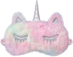 Chất lượng cao Ngủ Satin Tùy chỉnh mặt nạ mắt đêm mặt nạ dễ thương giá rẻ trẻ em miếng dán mắt - Product Image 2