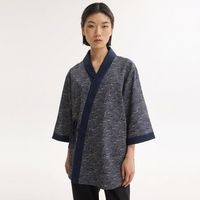 Uniforme de chef de restaurant japonais 100% coton pour la restauration japonaise haut de gamme, Izakaya et Yakiniku, vêtements de travail unisexes pour serveurs