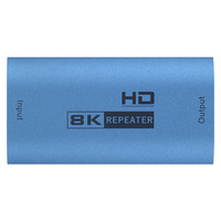 Répéteur 8K Extender 8K @ 60Hz Câble HDMI Extender Répéteur de signal Amplificateur Booster Adaptateur Hdmi 2.1 HDR Convertisseur vidéo 3D