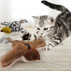 Juguete para Gatos con Alas Móviles Recargable por USB, Juguete Interactivo de Felpa con Forma de Murciélago, Juguete Automático para Gatos con Sonido, Juguete Volador con Bolsa de Catnip - Product Image 2