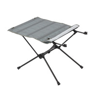 Table de camping moderne, portable, légère et pliable en alliage d'aluminium pour la randonnée, capacité de charge de 30 kg