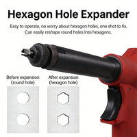 Pistola Expansora de Orificios Hexagonales Neumática YASE YS-6600 |   Herramientas de Grado Aeronáutico |   Herramienta para Dar Forma a Orificios en Láminas Metálicas |   23500N Torque Máximo |