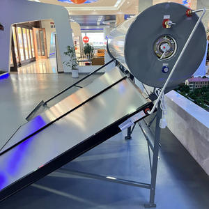 <span class=keywords><strong>Calentador</strong></span> de agua <span class=keywords><strong>solar</strong></span> de placa plana presurizado eléctrico para uso en exteriores Sistema de agua caliente de energía <span class=keywords><strong>renovable</strong></span> para piscinas Hoteles Hogar - Product Image 4