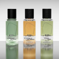 Flacons de parfum de luxe vides en gros, 30 ml, 100 ml, vaporisateur à pompe à sertir, parfum, flacon de parfum en verre de 50 ml avec boîte, logo personnalisé