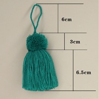 10cm chapeau Pom Pom gland gonflé Nylon suspendu gland frange coloré Pompones gland pour vêtements sac porte-clés bijoux décoration