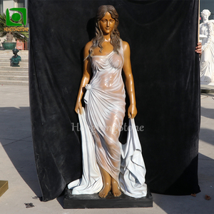 Hebei <span class=keywords><strong>รูป</strong></span>ปั้นทองสัมฤทธิ์โลหะหล่อขนาดชีวิตของตกแต่งวิลล่ารูปปั้นเทพธิดากรีกตามสั่ง - Product Image 4